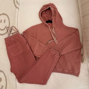Aerie Matching Set in Rose Pink
